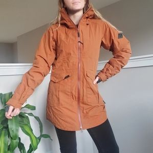 Dakine Silcox 2L Gore-tex Insulated Jacket Ski Womens Ginger Orange Sz Small